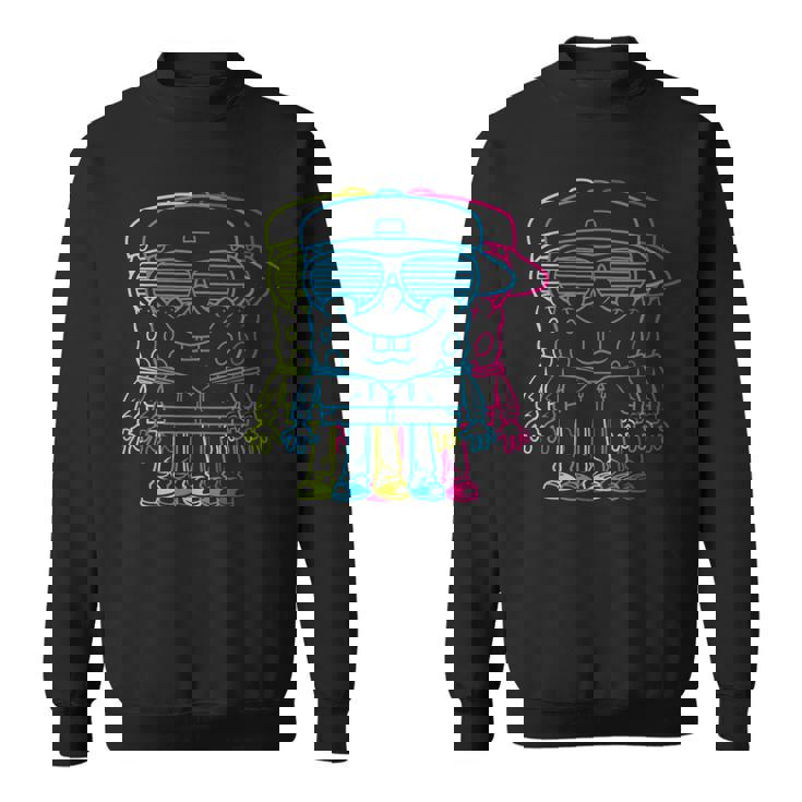 スポンジボブ スクエアパンツ スポンジボブ キャラクター 3D スウェットシャツ