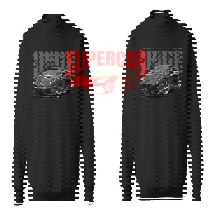 スポーツカーファンのいたるところに完璧なスーtシャツ スウェットシャツ