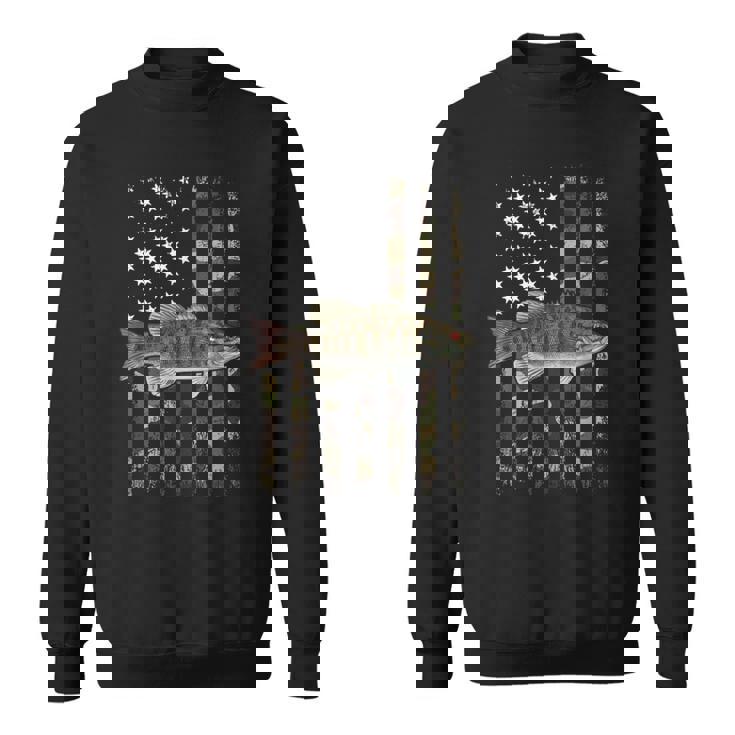 スモールマウス バス アメリカ国旗 スモールマウス バス スウェットシャツ