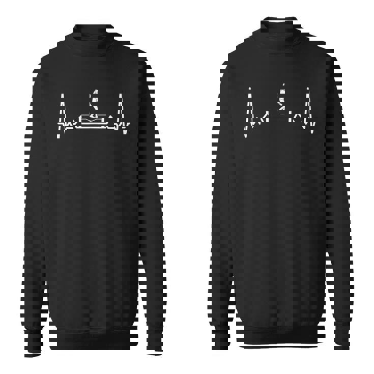 スラックラインの心拍数 スラックラインの心拍数 スウェットシャツ