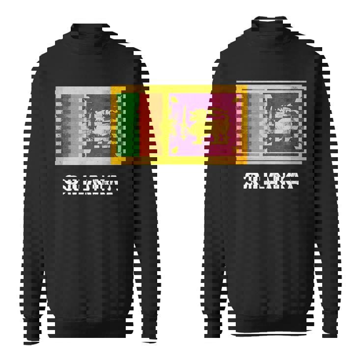 スリランカ国旗tシャツ スウェットシャツ