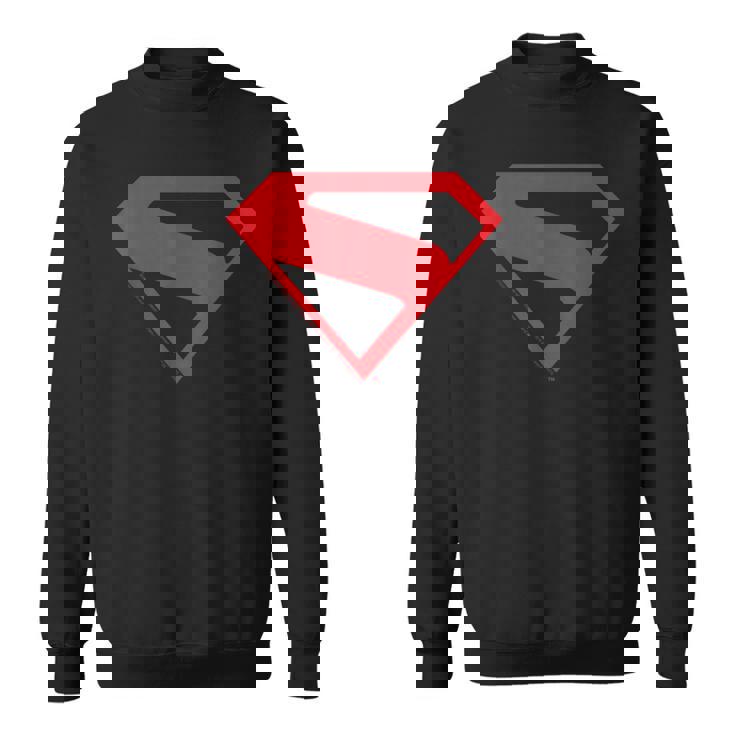 スーパーマン映画デザインのスーパーマンシルエット。 スウェットシャツ