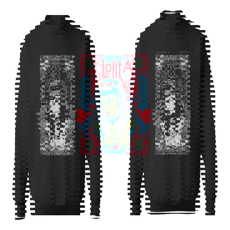 セクシー ゾンビ ピンナップ ガール ヴィンテージ ロリータ ゴス スウェットシャツ