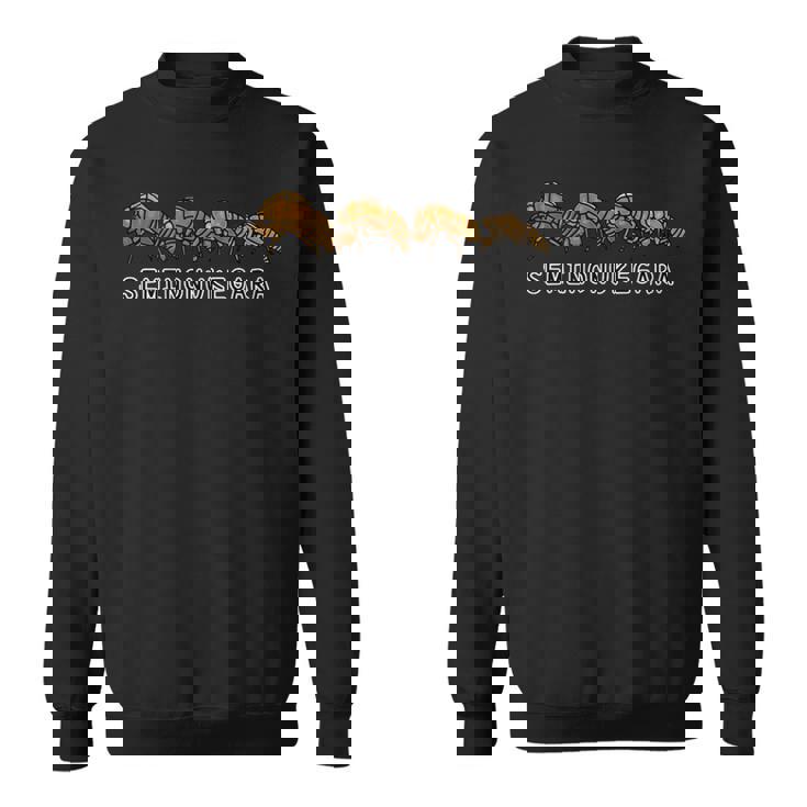 セミの抜け殻 スウェットシャツ