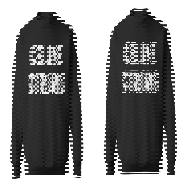 セリーヌストロングセリーヌサポーター スウェットシャツ