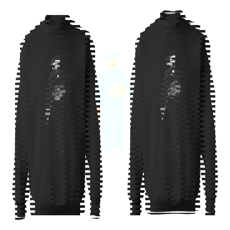 セルフポートレート アンリ・ルソー作 リール・サン・ルイス 1890 スウェットシャツ