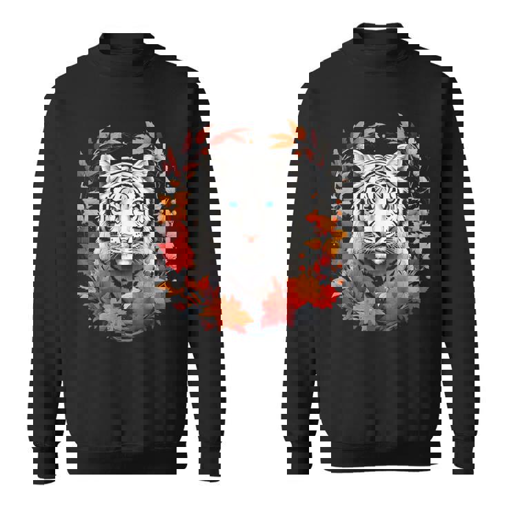 タイガー 動物 グラフィックアート トラ スウェットシャツ
