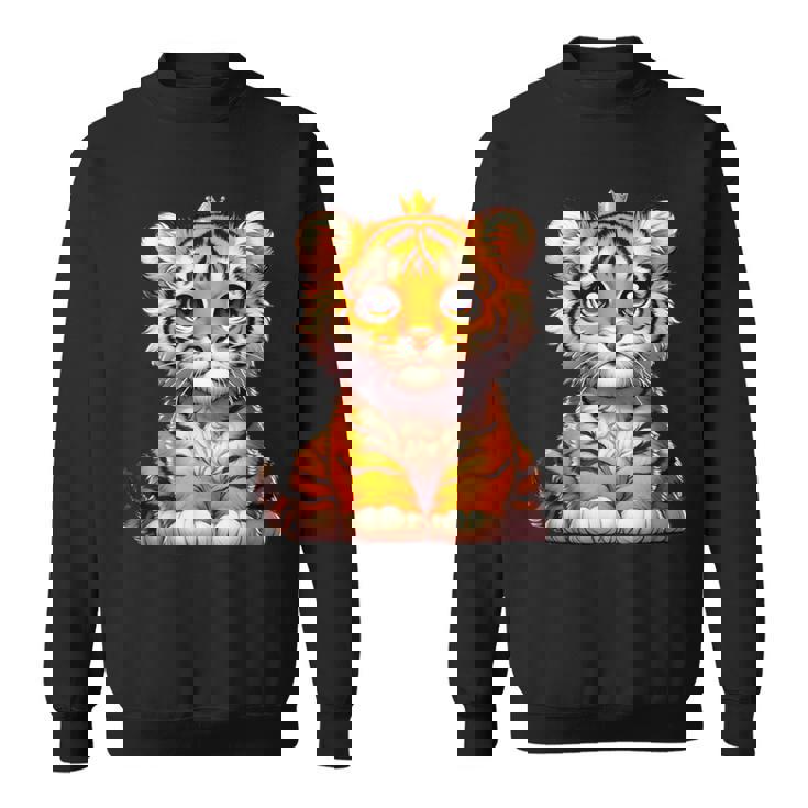 タイガーカブ×可愛いベイビータイガー スウェットシャツ