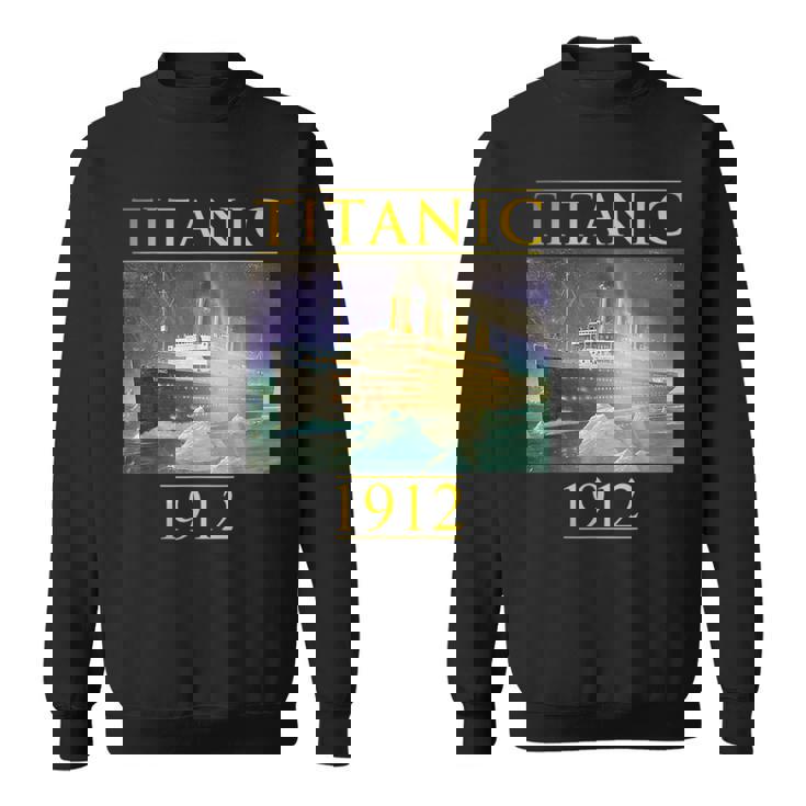 タイタニックtシャツ 帆船 ヴィンテージ クルーズベッセル 1912年 ギフト スウェットシャツ