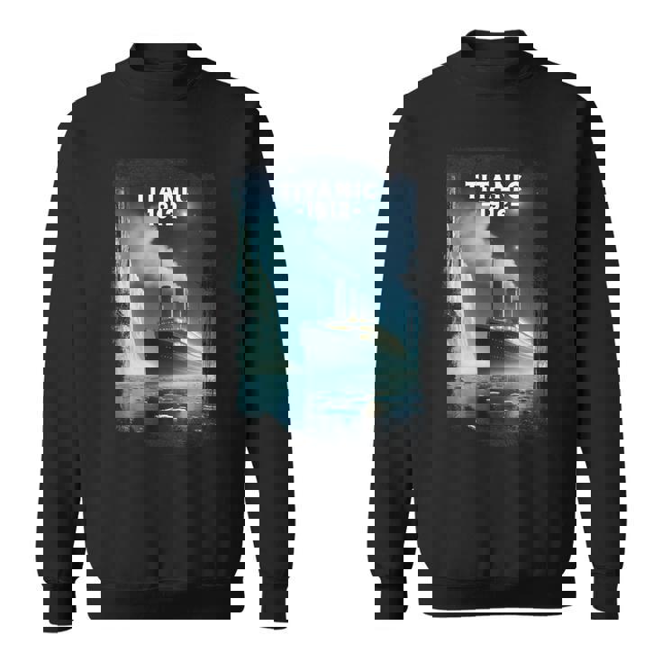 タイタニック号沈没船が1912年に氷山を襲った記念品 スウェットシャツ