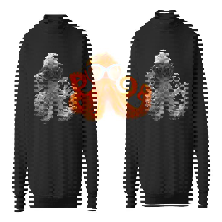 タコ 小タコ イカ 海 恋 甘タコ スウェットシャツ