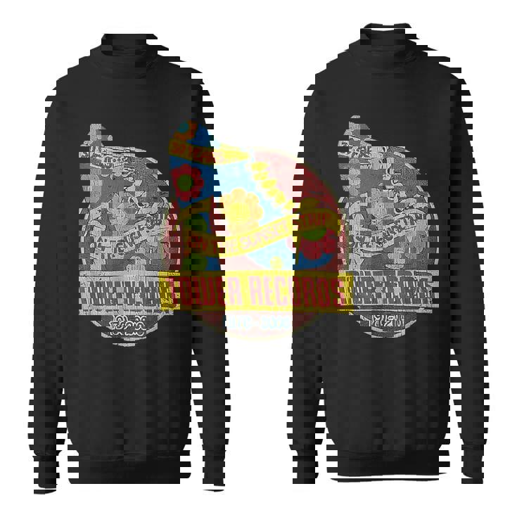 タワーレコード レトロ サンセット ブルバード ヴィンテージ 音楽 ハリウッド スウェットシャツ