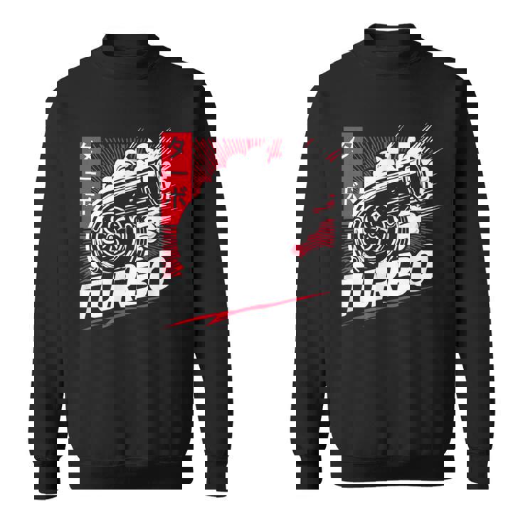 ターボターボチャージャー 日本語レタリング 日本スタイル スウェットシャツ