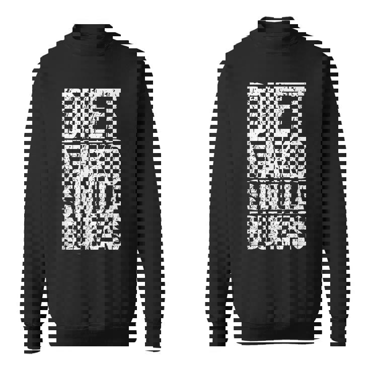 ダイエット ナコ シミュラ ブカス 面白い フィリピン人 スウェットシャツ