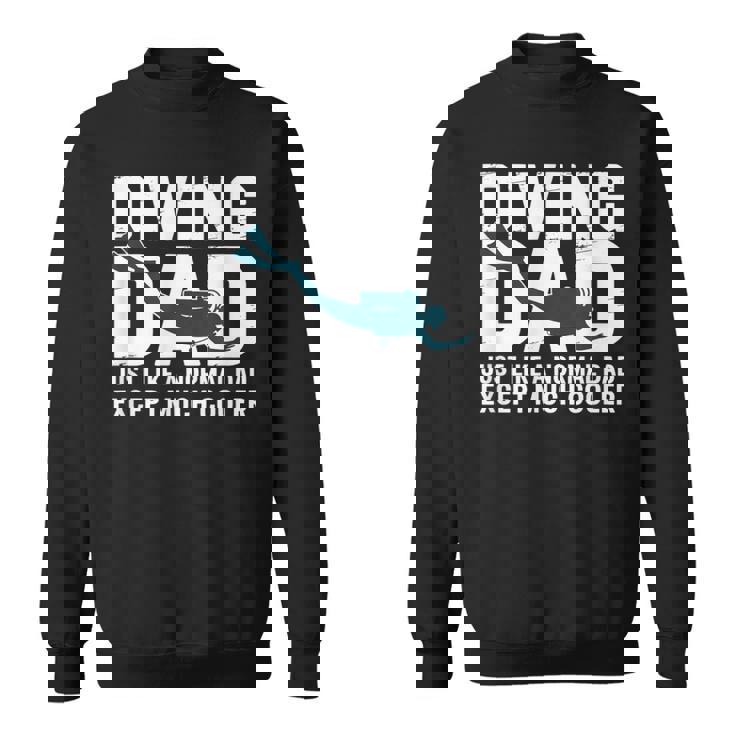 ダイビング お父さん ヴィンテージ スキューバ ダイバー 父 スキューバダイビング スウェットシャツ