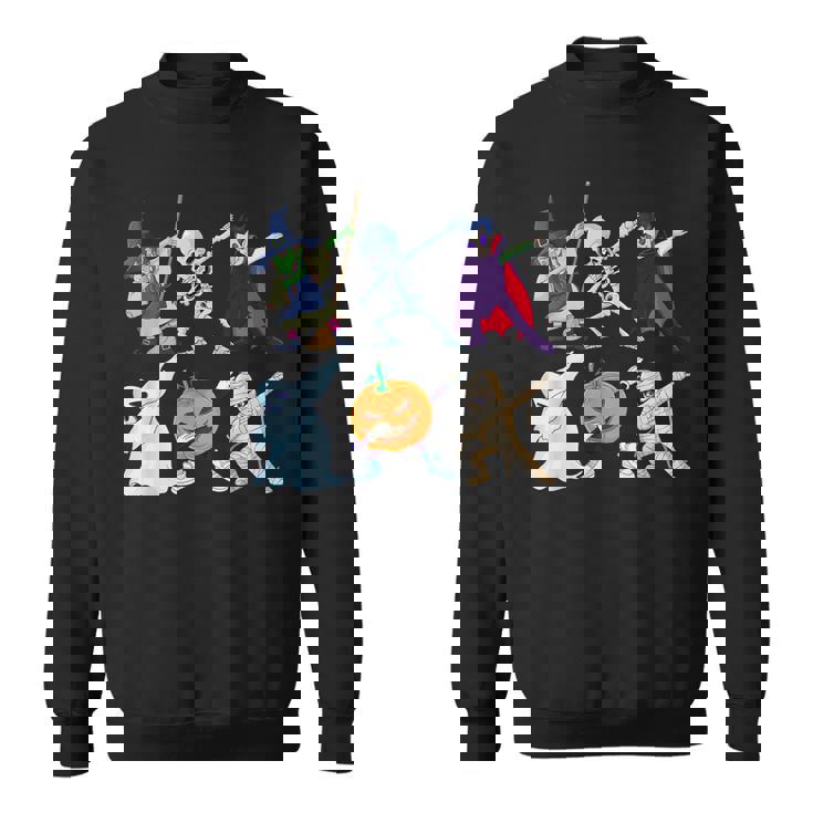 ダビングハロウィン骨格の魔女ヴァンパイアゴーストモンスター スウェットシャツ