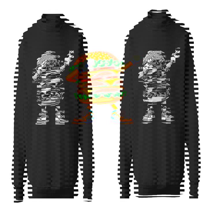 ダビングバーガー ファーストフード ナショナルハンバーガー ダブ愛好家 スウェットシャツ