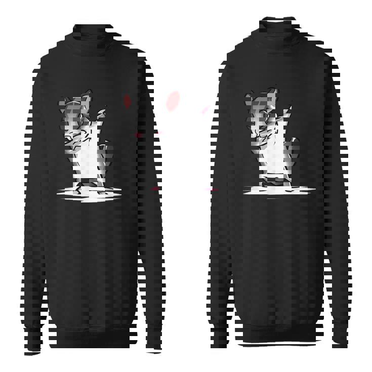 ダブダンスフクロモモンガペット スウェットシャツ