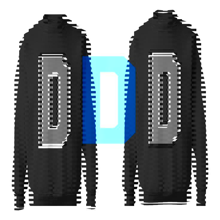 ダブリン郡 スカイブルー ネイビー アルファベット D ゲール語 フットボール ハーリング スウェットシャツ