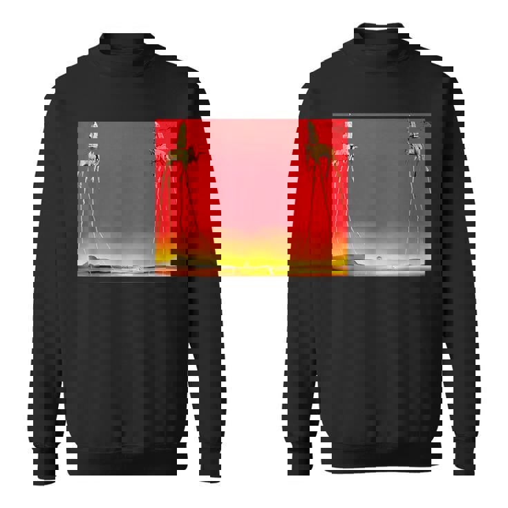 ダリ作 象 スウェットシャツ
