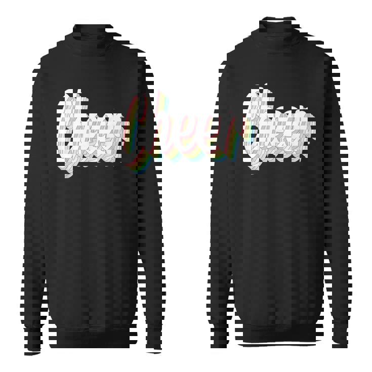 チアレトロチアリーダーチアリーディングチームギフト スウェットシャツ