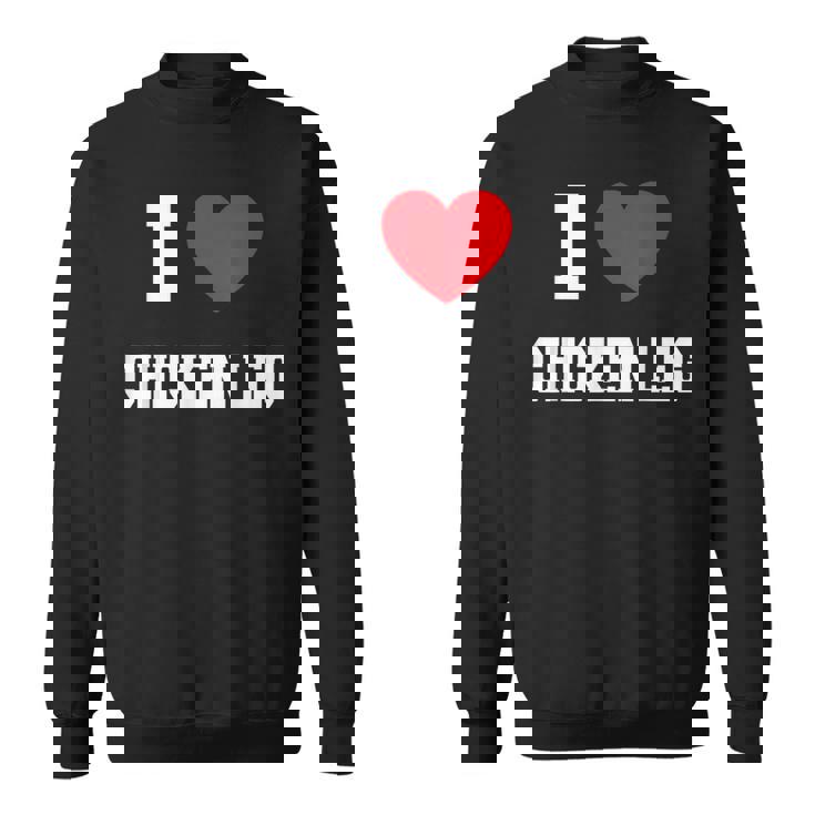 チキンレッグが大好き スウェットシャツ