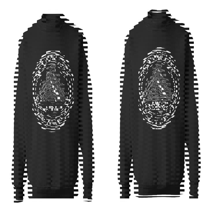 チチェン・イッツァ メキシコ 世界の不思議 マヤ遺跡 スウェットシャツ