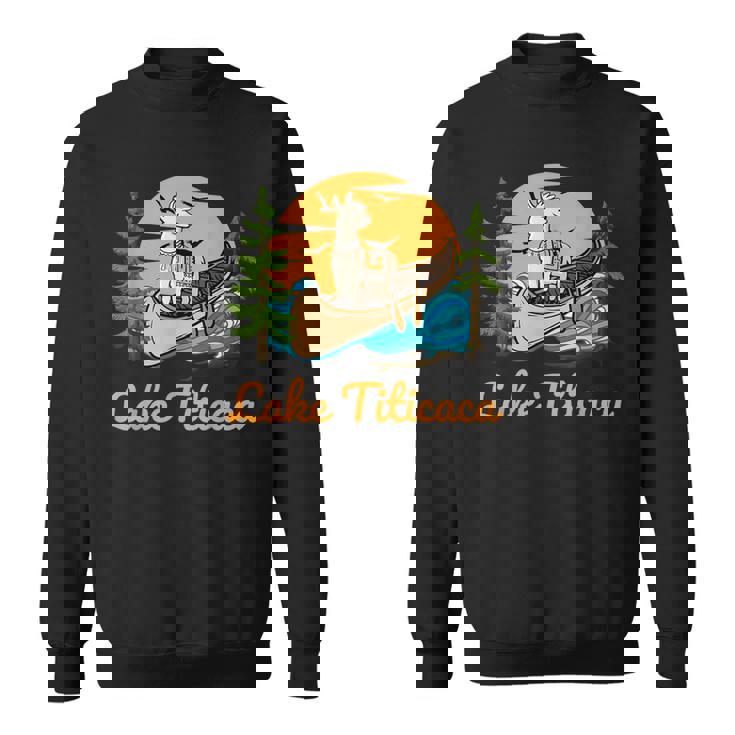 チチカカ湖 スウェットシャツ