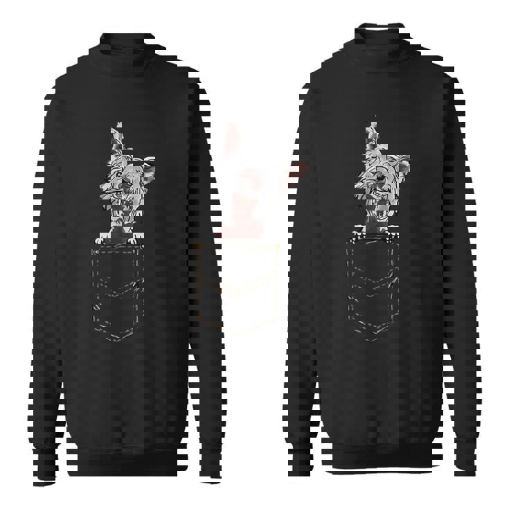 チャイニーズクレステッド チャイニーズクレステッドドッグ 子犬 スウェットシャツ