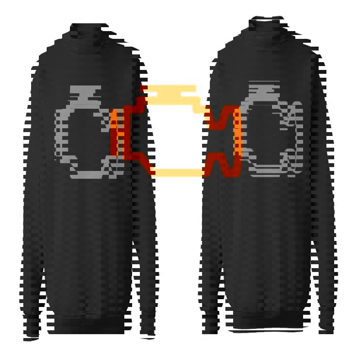 チューナーカー ガイ Ledチェックエンジンライト スウェットシャツ