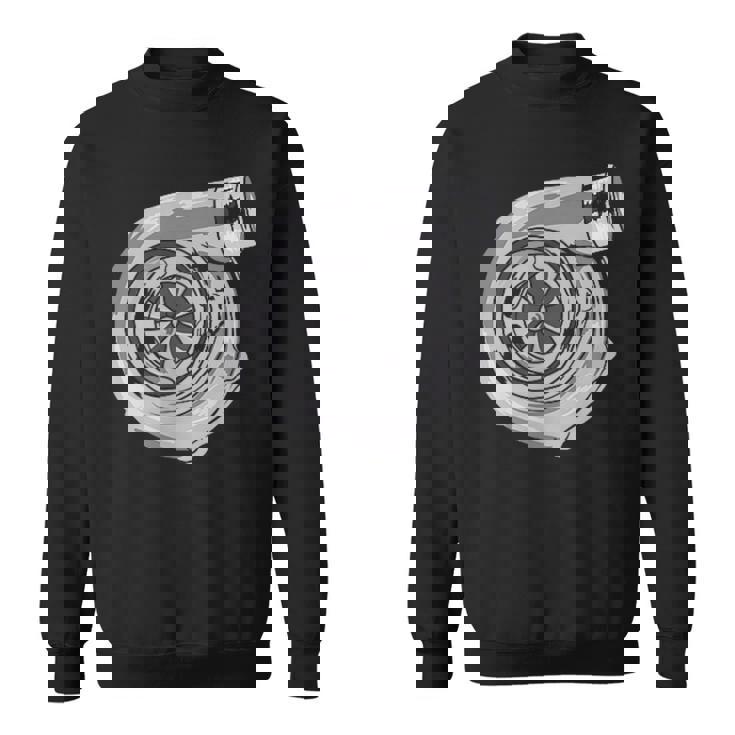 チューニング ターボチャージャー モータースポーツ 車好き 車 ターボ エンジン スウェットシャツ