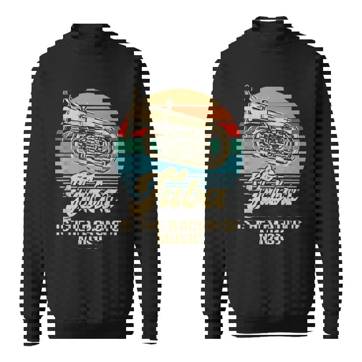 チューバは音楽の頂点チューバヴィンテージ スウェットシャツ