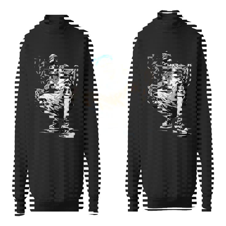 チョロ チカーノ ホーミー クール メキシカン ギャング スケルトン ローライダー スウェットシャツ