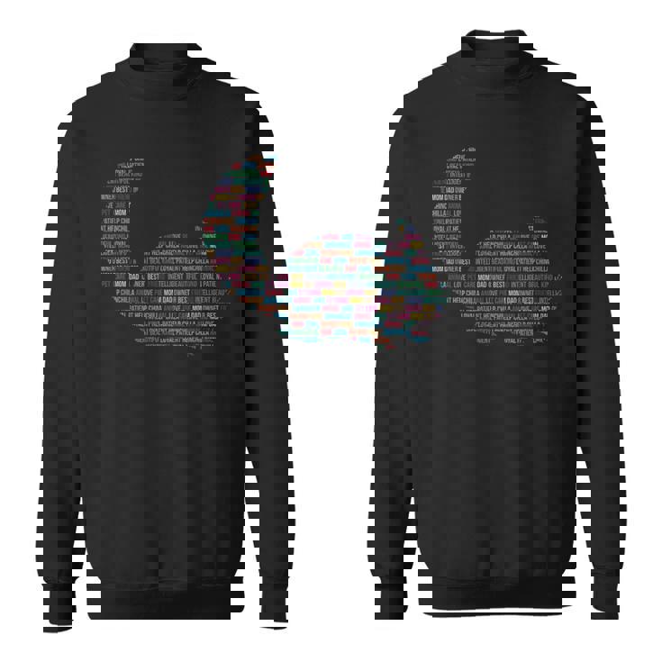 チンチラ愛好家へのチンチラの言葉のギフト チンチラ スウェットシャツ