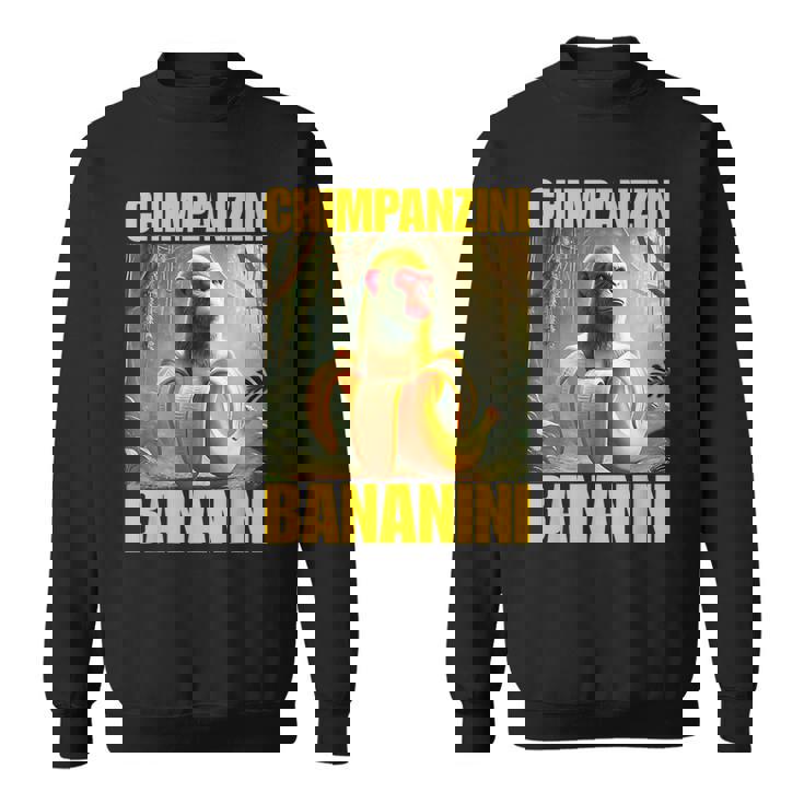 チンパンジーニ バナニーニ イタリアのブレインロットミーム スウェットシャツ