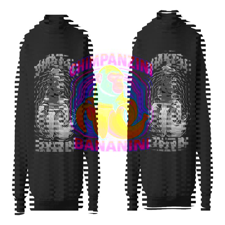 チンパンジーニ バナニーニ イタリアのブレインロットミーム スウェットシャツ