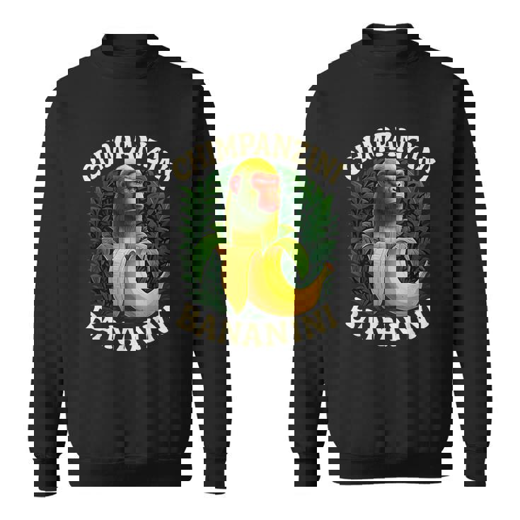 チンパンジーニ バナニーニ イタリアのブレインロットミーム スウェットシャツ