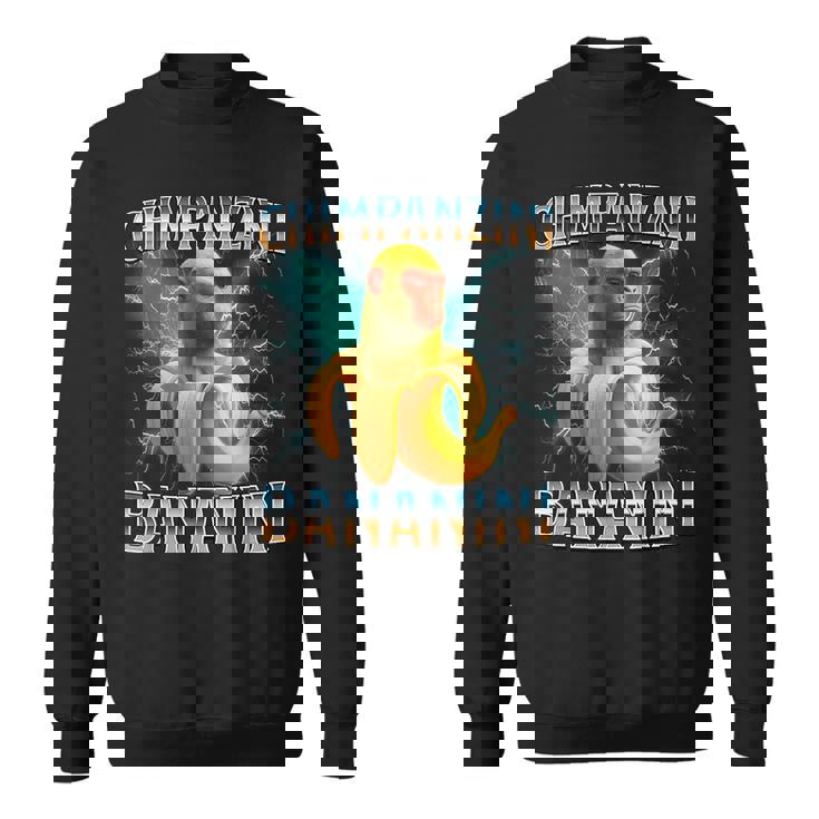 チンパンジーニ バナニーニ イタリアンブレイン スウェットシャツ