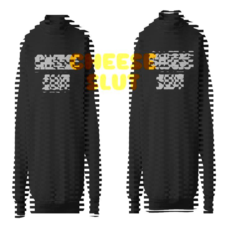 チーズ痴女 スウェットシャツ