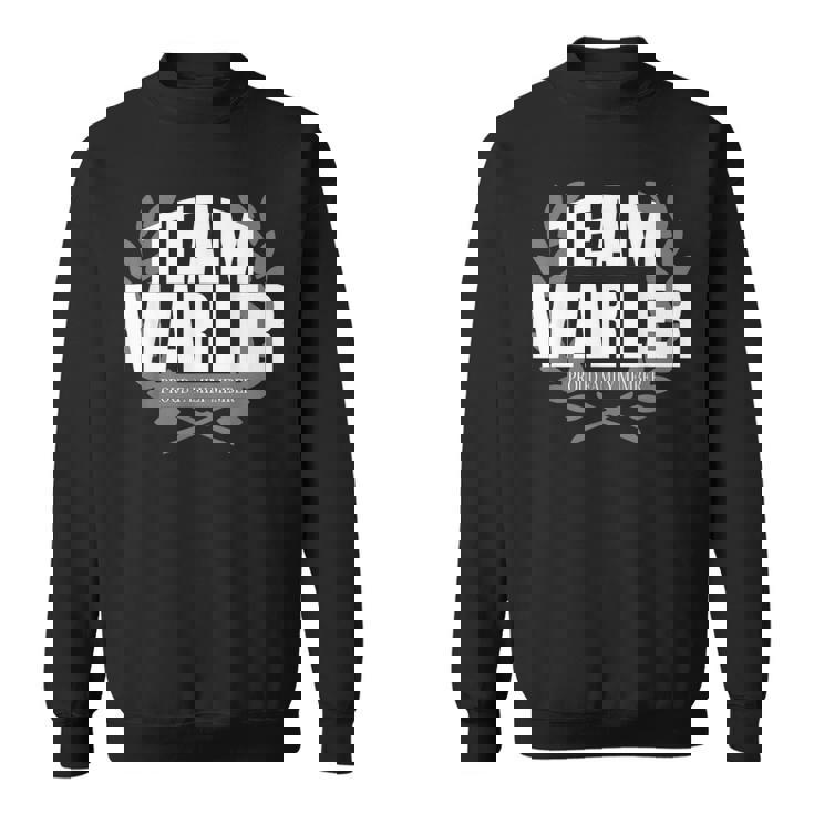 チームマーラープラウドファミリーメンバーマーラー スウェットシャツ