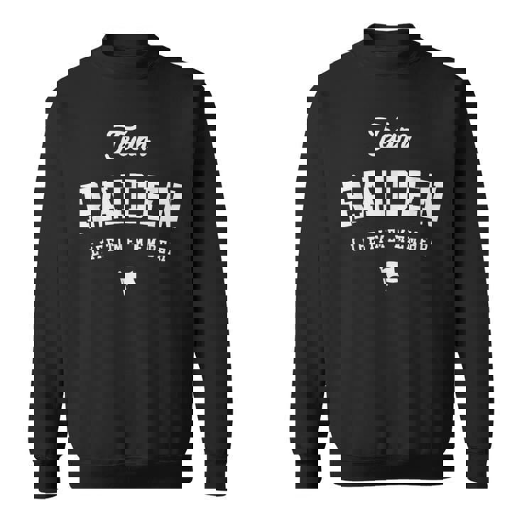 チーム雷電生涯メンバー おかしな名前 雷電。 スウェットシャツ