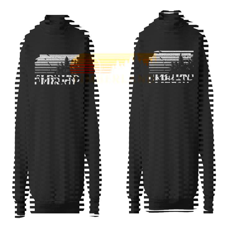 ティンバーランド Nc ビンテージ エバーグリーン サンセット 80年代レトロ スウェットシャツ