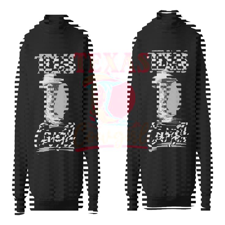 テキサス カウガール デザート ウエスタン テキサス カウガール スウェットシャツ