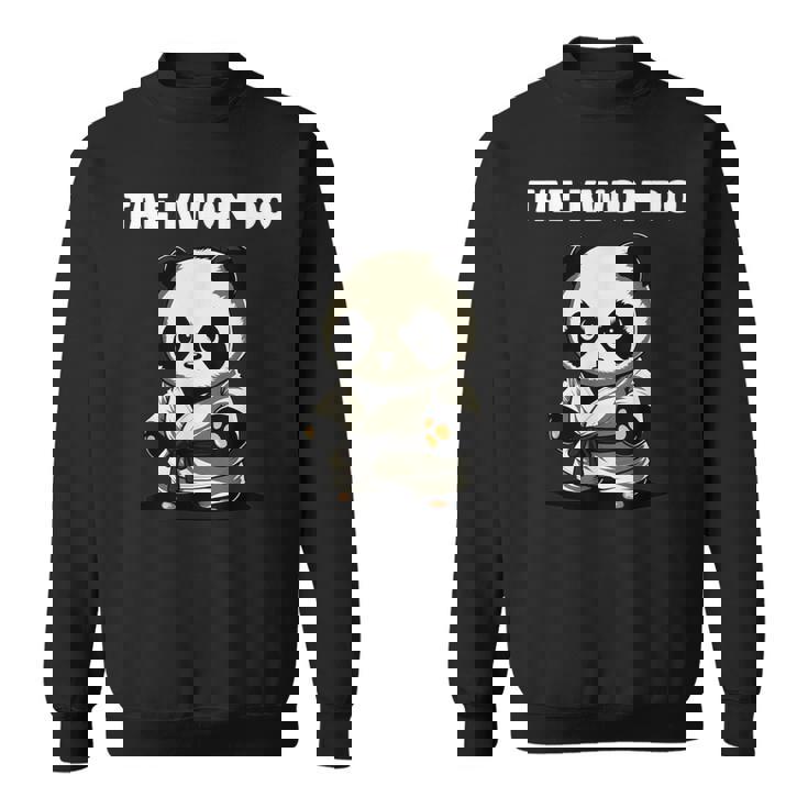 テコンドーtkdパンダキッズファイター スウェットシャツ