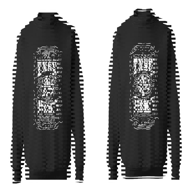 テネシーウィスキーフットボール スウェットシャツ