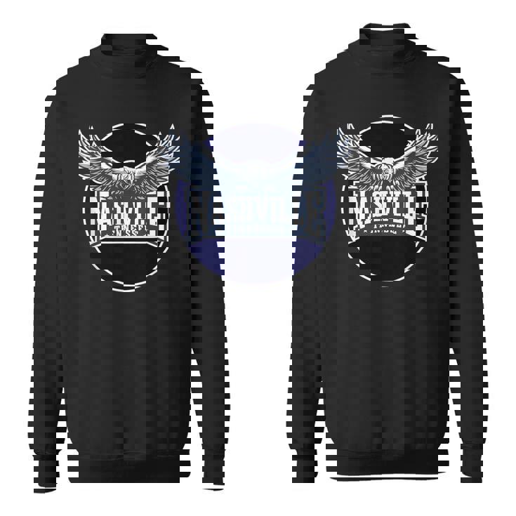 テネシー州ナッシュビル カントリー アメリカ合衆国西部ミュージックシティ スウェットシャツ