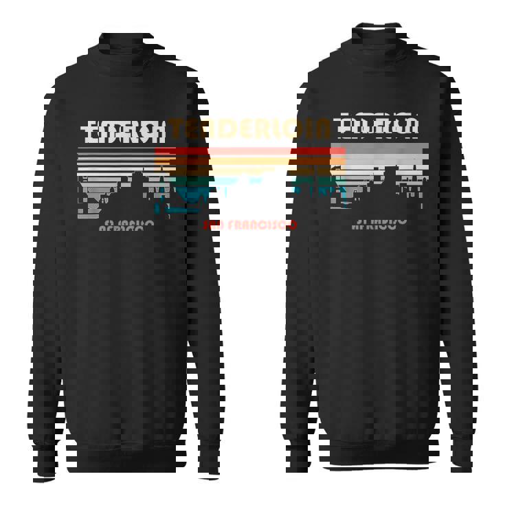 テンダーロイン サンフランシスコ カリフォルニア レトロ ヴィンテージ スウェットシャツ