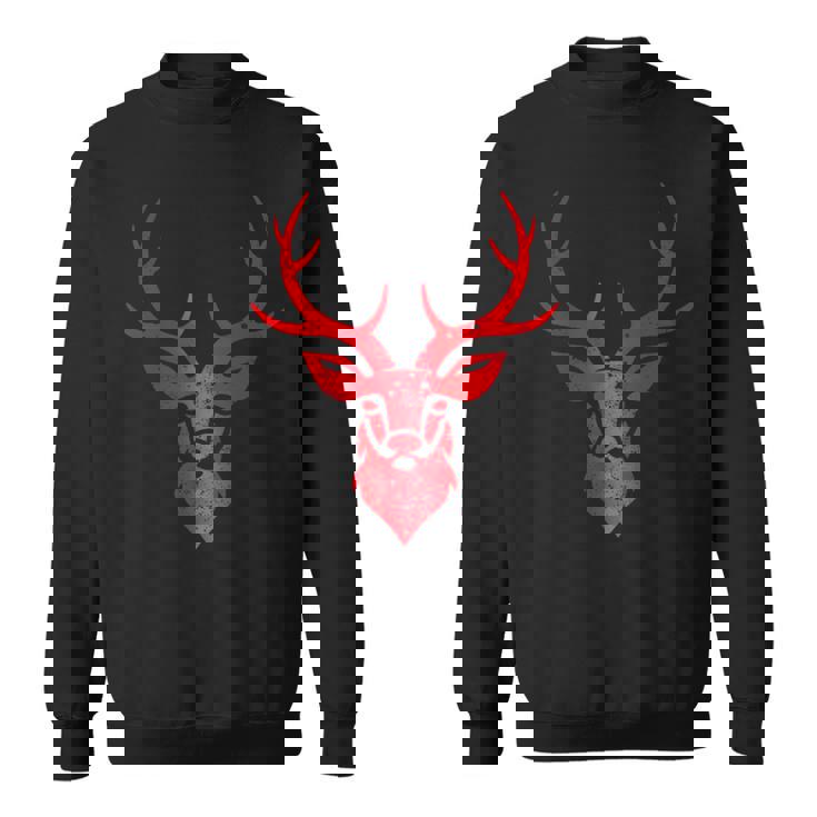 ディア シャレー アントラーズ レトロ スタッグ アントラーズ ヴィンテージ お土産 スウェットシャツ