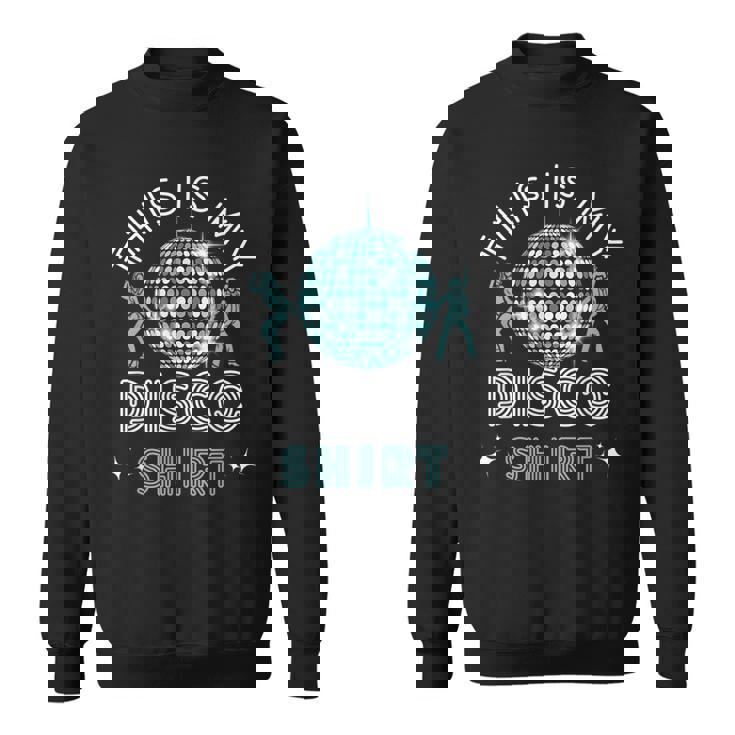 ディスコ衣装 レディース メンズ 70年代&80年代コスチューム This Is My Disco スウェットシャツ