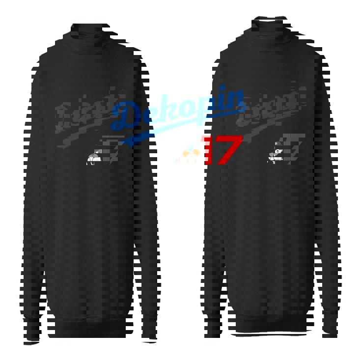 デコピン 大谷 Dekopin Decoy Decopin 前後デザイン 野球 かわいい 愛犬 ユニホーム風 スウェットシャツ